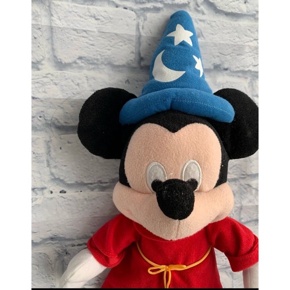 Disney Fantasia Mickey mouse wizard plush toy - Picture 2 of 5